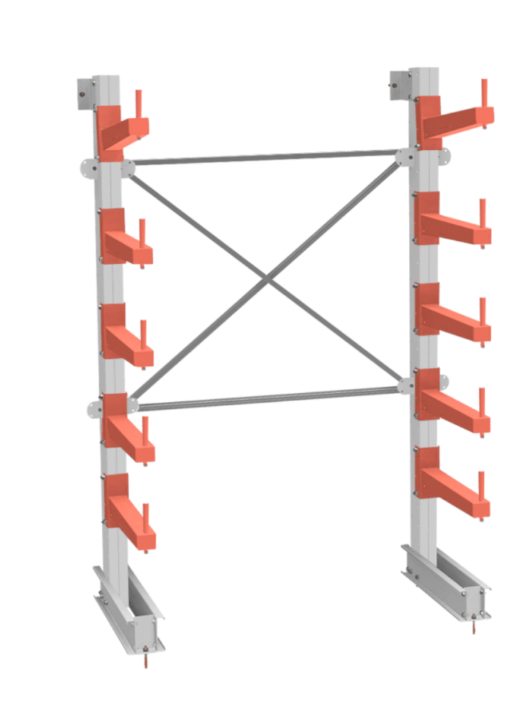 СТ-062 Стеллаж односторонний 5 ярусов купить в Воронеже