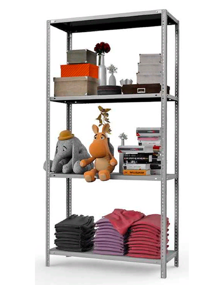 Стеллаж MS Strong 1600х700х300 4 полки купить в Воронеже