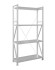 Стеллаж MS U 2000x700x400 4 полки (200 кг, перф) купить в Воронеже