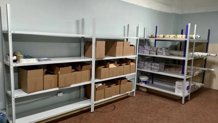 Стеллаж металлический Титан МС-500 2000х1500х400 4 полки купить в Воронеже Стеллаж металлический Титан МС-500 2000х1500х400 4 полки купить в Воронеже