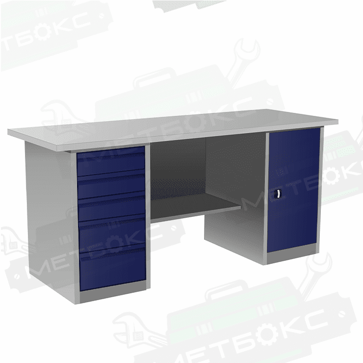 Верстак с тумбой и драйвером ВП-4Т/1,9 купить в Воронеже Верстак с тумбой и драйвером ВП-4Т/1,9 купить в Воронеже