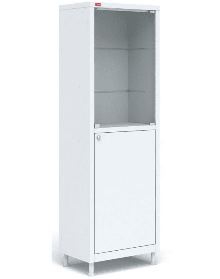 Металлический медицинский шкаф М1 165.50.32 C купить в Воронеже
