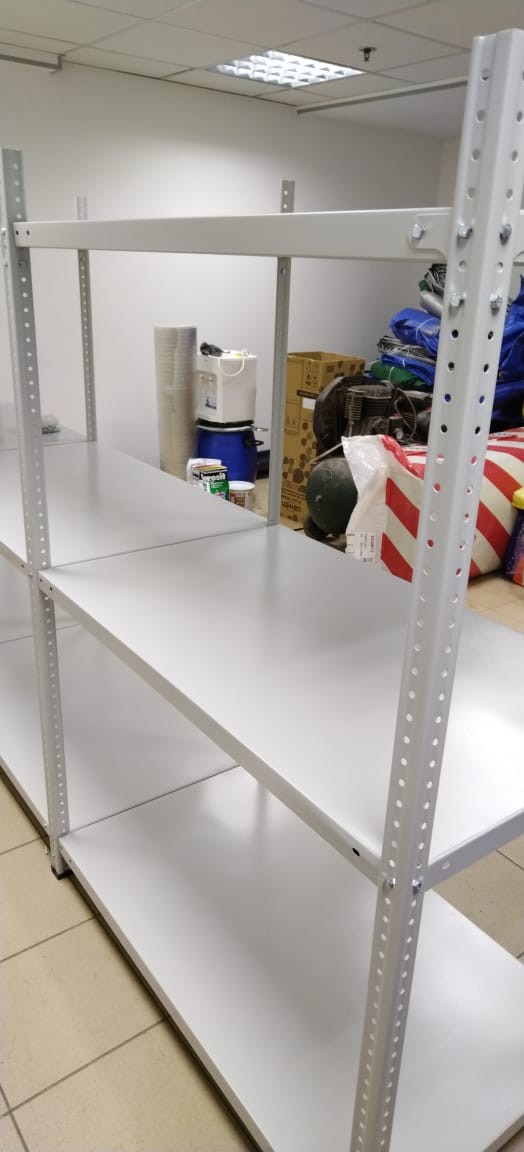 Стеллаж металлический Титан МС-500 1500х1000х600 3 полки купить в Воронеже Стеллаж металлический Титан МС-500 1500х1000х600 3 полки купить в Воронеже