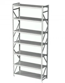Стеллаж MS Profi 2500х1800х500 7 полок