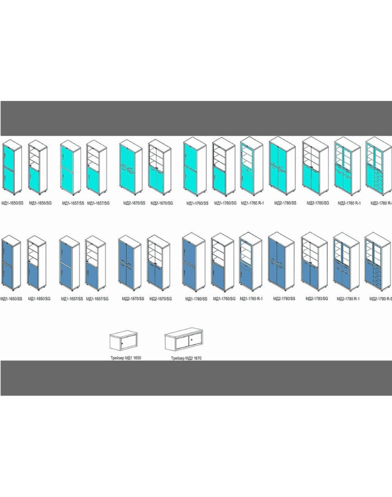 Медицинский шкаф HILFE МД 1 1657/SG купить в Воронеже Медицинский шкаф HILFE МД 1 1657/SG купить в Воронеже
