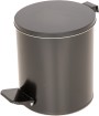 Урна с педалью черный 7 литров Урна с педалью черный 7 литров