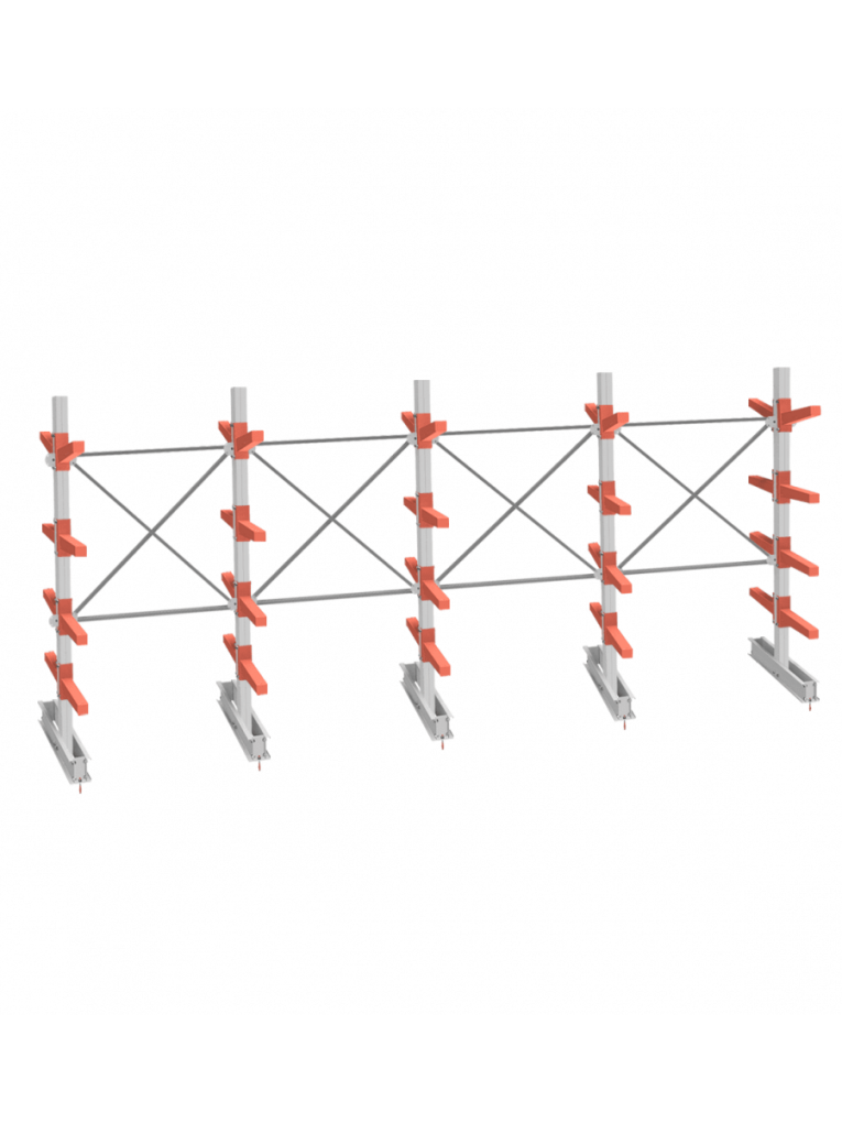 СТ-062 Стеллаж двухсторонний 4 яруса купить в Воронеже СТ-062 Стеллаж двухсторонний 4 яруса купить в Воронеже