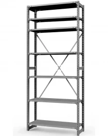 Стеллаж ТСУ 3000x1000x500 7 полок (300 кг, перф)