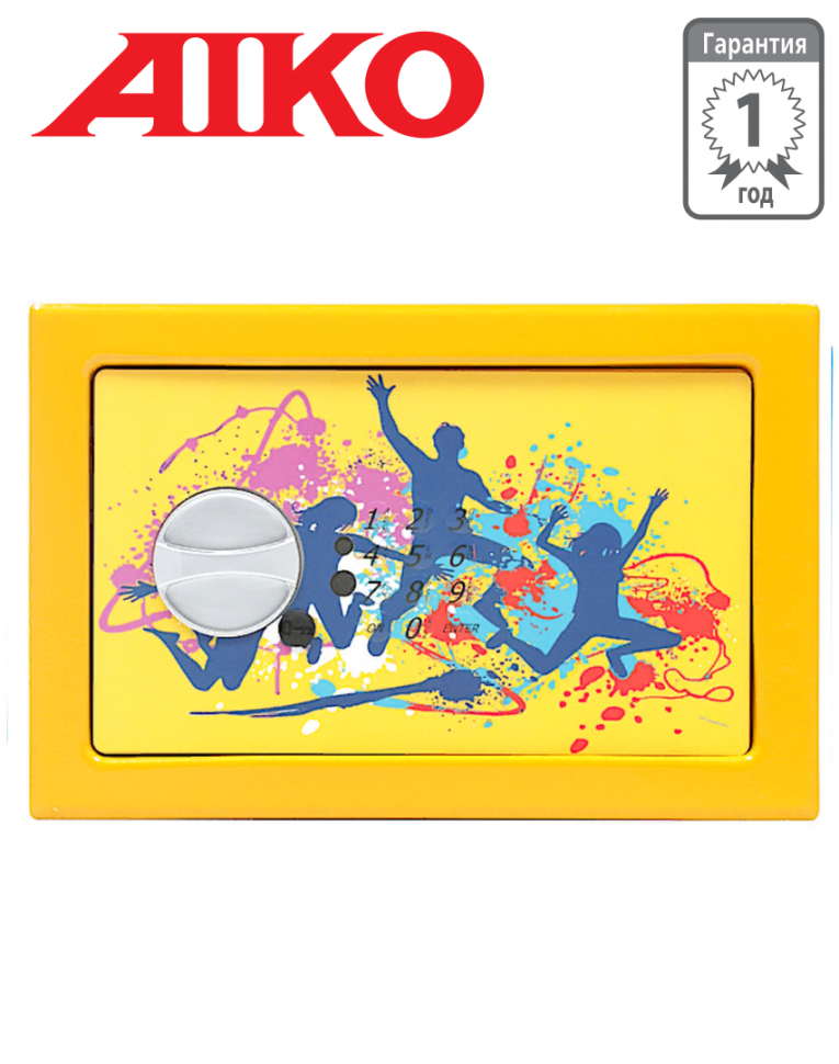 Детский металлический сейф Aiko T-170 EL Dance купить в Воронеже Детский металлический сейф Aiko T-170 EL Dance купить в Воронеже