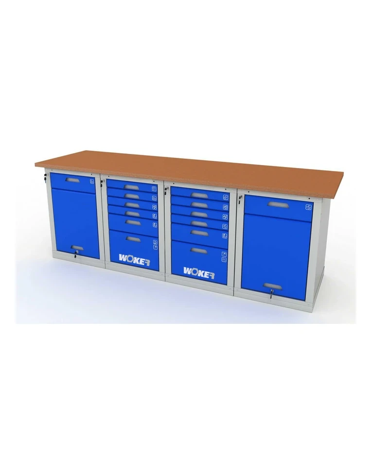 Верстак четырехтумбовый WOKER PRO 42662.2400 купить в Воронеже