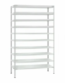 Стеллаж металлический Титан МС-500 2300х1200х300 10 полок