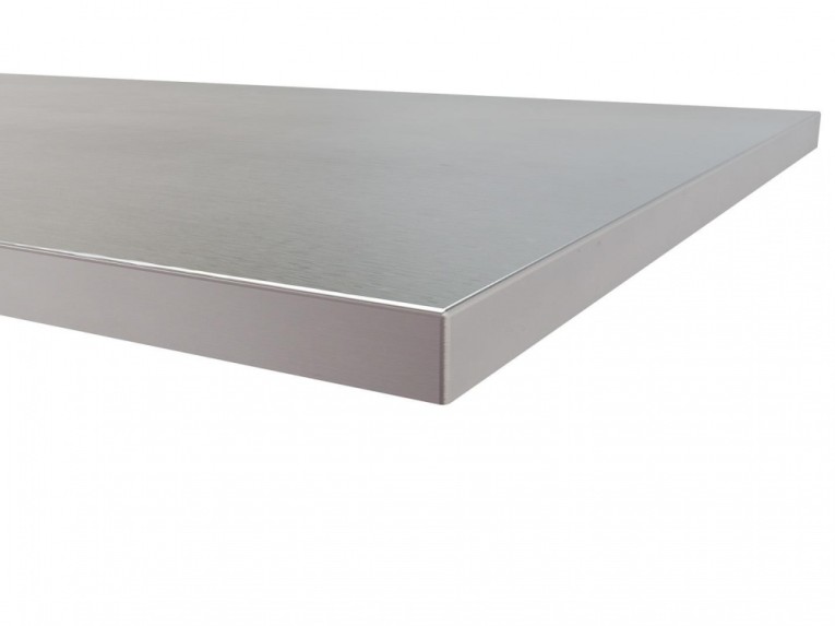 Столешница из фанеры 30 мм + чехол из нержавеющей стали 1 мм (ширина 2000 мм) купить в Воронеже