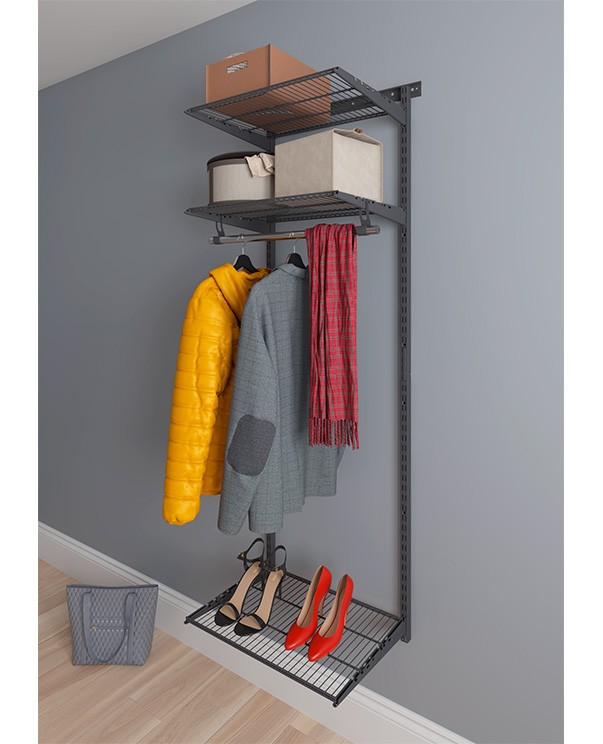 Гардеробная система Практик Home Basic G60 графит купить в Воронеже Гардеробная система Практик Home Basic G60 графит купить в Воронеже