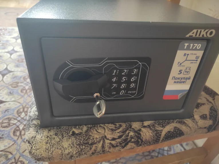 Мебельный сейф Aiko Т-170 EL купить в Воронеже Мебельный сейф Aiko Т-170 EL купить в Воронеже