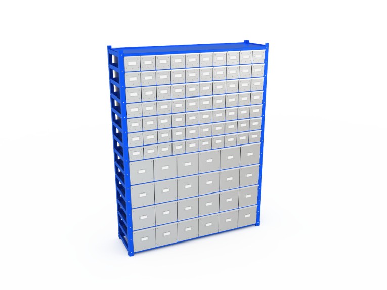 Система хранения с выдвижными ящиками BOXES M 2000.1500.400.M70B24 купить в Воронеже Система хранения с выдвижными ящиками BOXES M 2000.1500.400.M70B24 купить в Воронеже