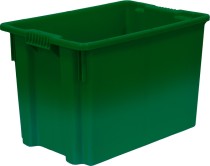 Ящик 600х400х400 сплошной зеленый