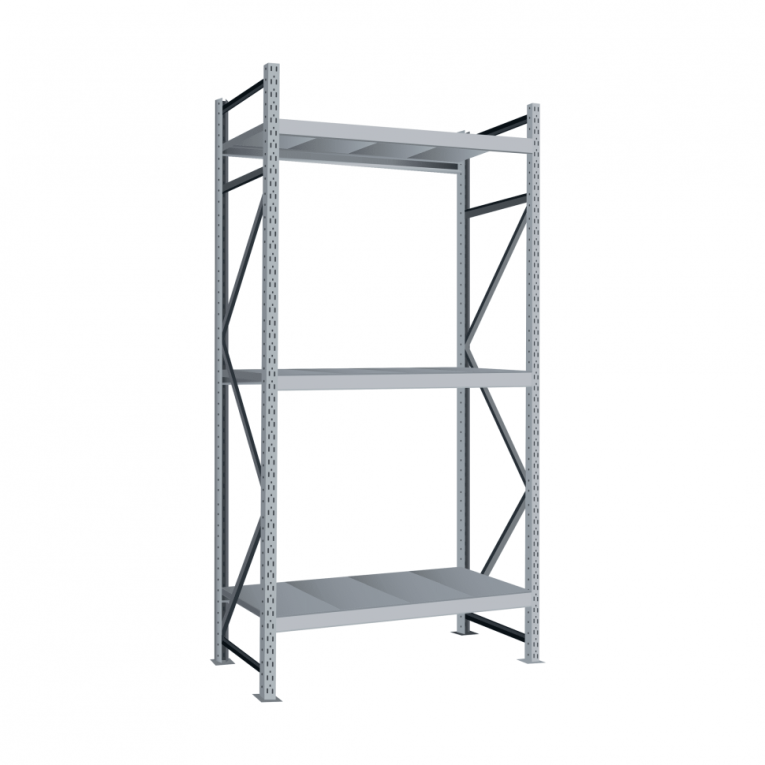 Стеллаж грузовой Диком СТ-051 3000х2100х1050 с 3 ярусами купить в Воронеже