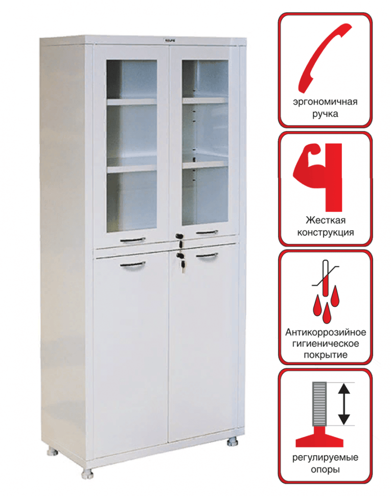 Медицинский шкаф HILFE МД 2 1780 R купить в Воронеже Медицинский шкаф HILFE МД 2 1780 R купить в Воронеже