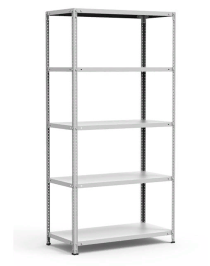 Стеллаж металлический Титан МС-500 2500х1000х400 5 полок Стеллаж металлический Титан МС-500 2500х1000х400 5 полок