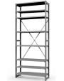 Стеллаж ТСУ 4000x1500x300 8 полок (300 кг, металл) Стеллаж ТСУ 4000x1500x300 8 полок (300 кг, металл)
