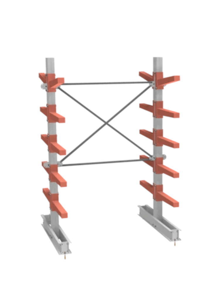 СТ-062 Стеллаж двухсторонний 5 ярусов купить в Воронеже