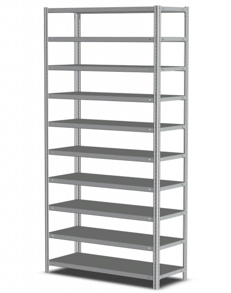 Стеллаж MS Strong 2550х700х800 10 полок купить в Воронеже Стеллаж MS Strong 2550х700х800 10 полок купить в Воронеже