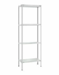 Стеллаж металлический Титан МС-500 3000х700х300 4 полки Стеллаж металлический Титан МС-500 3000х700х300 4 полки