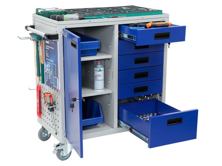 Инструментальная тележка WDS D-6.1 купить в Воронеже Инструментальная тележка WDS D-6.1 купить в Воронеже