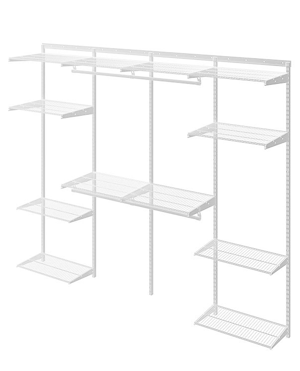 Гардеробная система Практик Home Max G240 белая купить в Воронеже