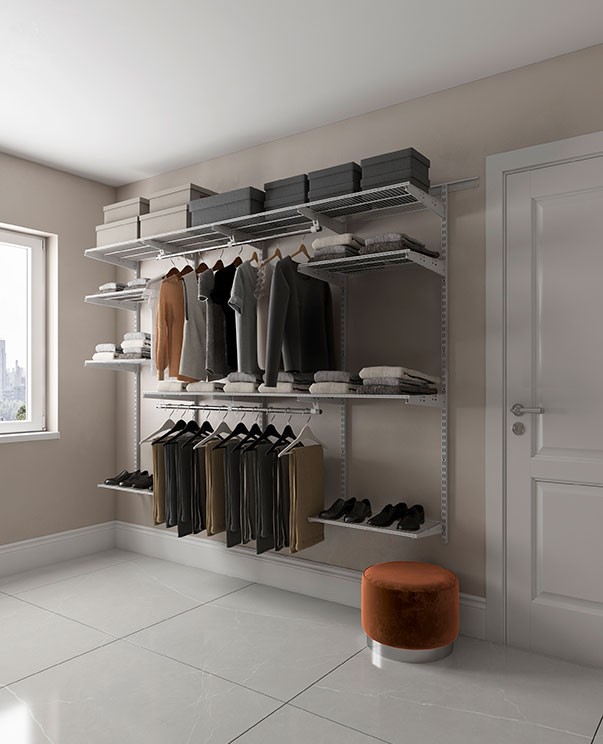 Гардеробная система Практик Home Max G240 белая купить в Воронеже