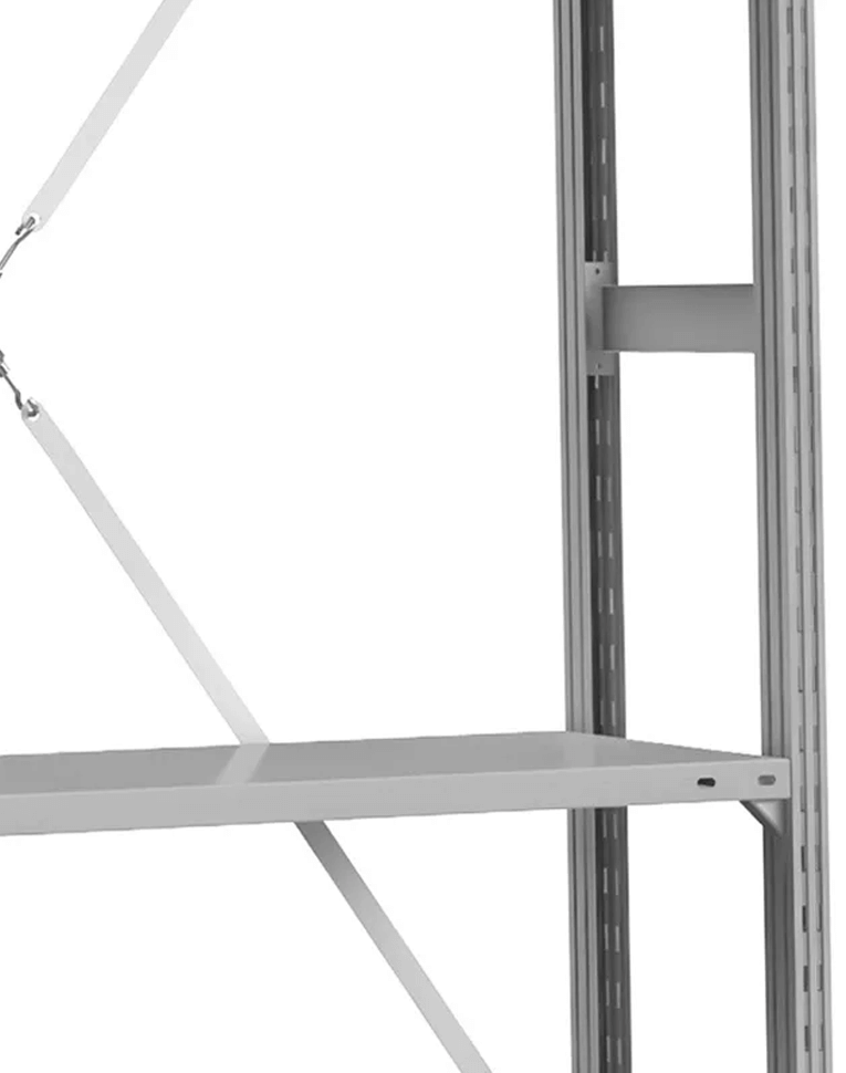 Стеллаж ТСУ 3000x700x600 7 полок (150 кг, металл) купить в Воронеже