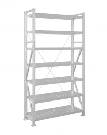 Стеллаж MS U 3000x700x500 7 полок (200 кг, перф)