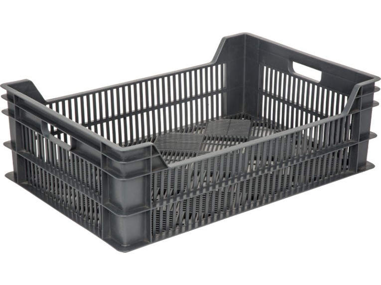 Ящик 600х400х200 перфорированный чёрный купить в Воронеже Ящик 600х400х200 перфорированный чёрный купить в Воронеже