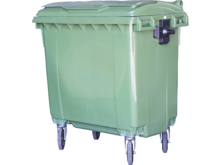 Мусорный контейнер 770л. зелёный купить в Воронеже Мусорный контейнер 770л. зелёный купить в Воронеже