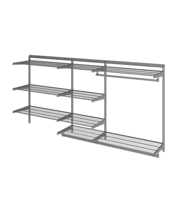 Гардеробная система Практик Home Optima G240 графит купить в Воронеже Гардеробная система Практик Home Optima G240 графит купить в Воронеже