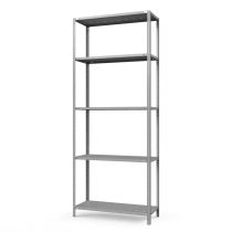 Стеллаж ТС Лайт с перф. полками 2500х700х500 5 полок