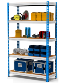 Стеллаж металлический МКФ 3000х1510х910 5 полок Стеллаж металлический МКФ 3000х1510х910 5 полок