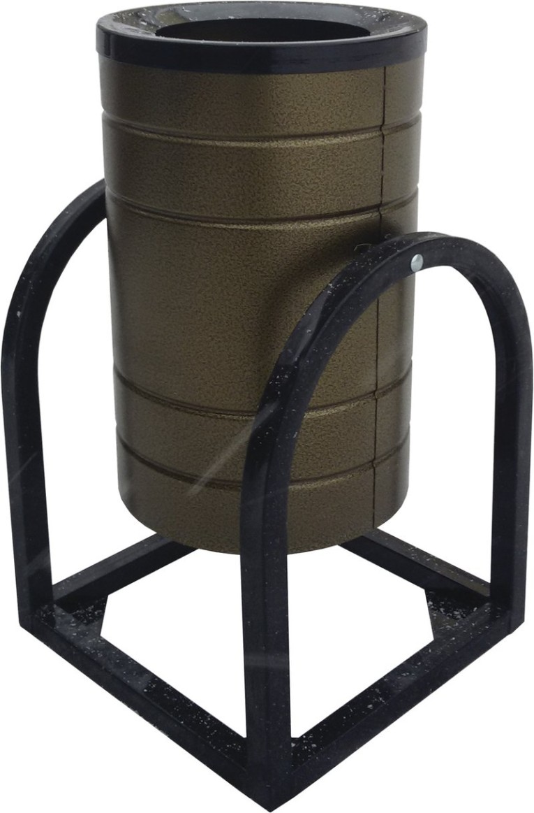 Урна уличная 320х370х550 бронзовая купить в Воронеже Урна уличная 320х370х550 бронзовая купить в Воронеже