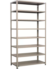 Стеллаж металлический Титан МС-500 1800х1500х300 8 полок Стеллаж металлический Титан МС-500 1800х1500х300 8 полок