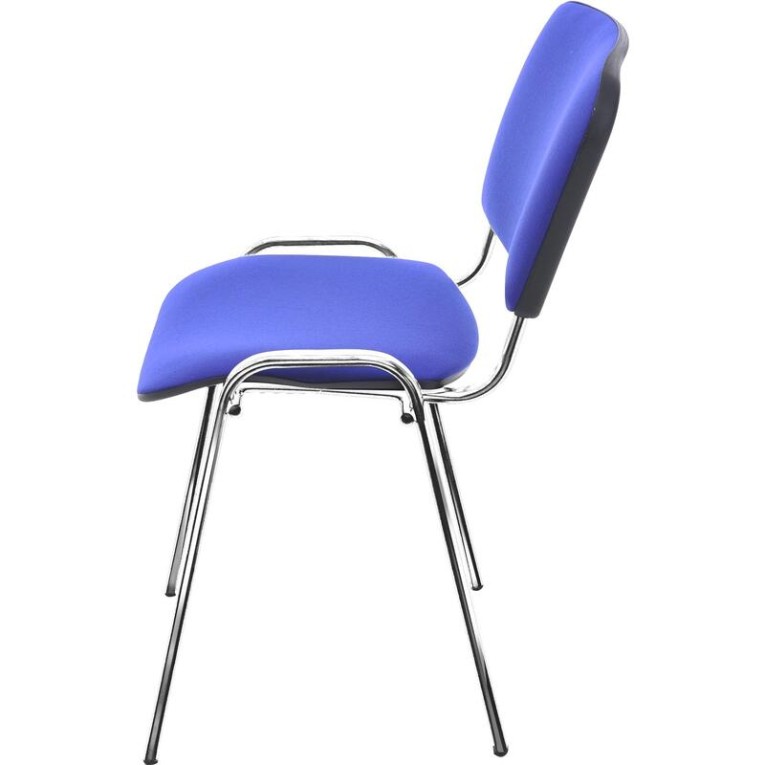 Стул Изо (синяя ткань, хром) купить в Воронеже Стул Изо (синяя ткань, хром) купить в Воронеже