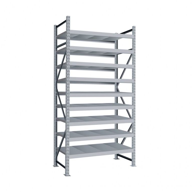 Стеллаж грузовой Диком СТ-051 5500х2100х650 с 9 ярусами купить в Воронеже