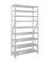 Стеллаж MS U 2000x1200x500 9 полок (350 кг, металл) купить в Воронеже