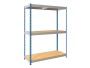 Стеллаж металлический SB 3000х1820х610 3 полки Стеллаж металлический SB 3000х1820х610 3 полки