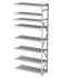 Дополнительная секция MS Profi 2500x1200x800 8 полок купить в Воронеже