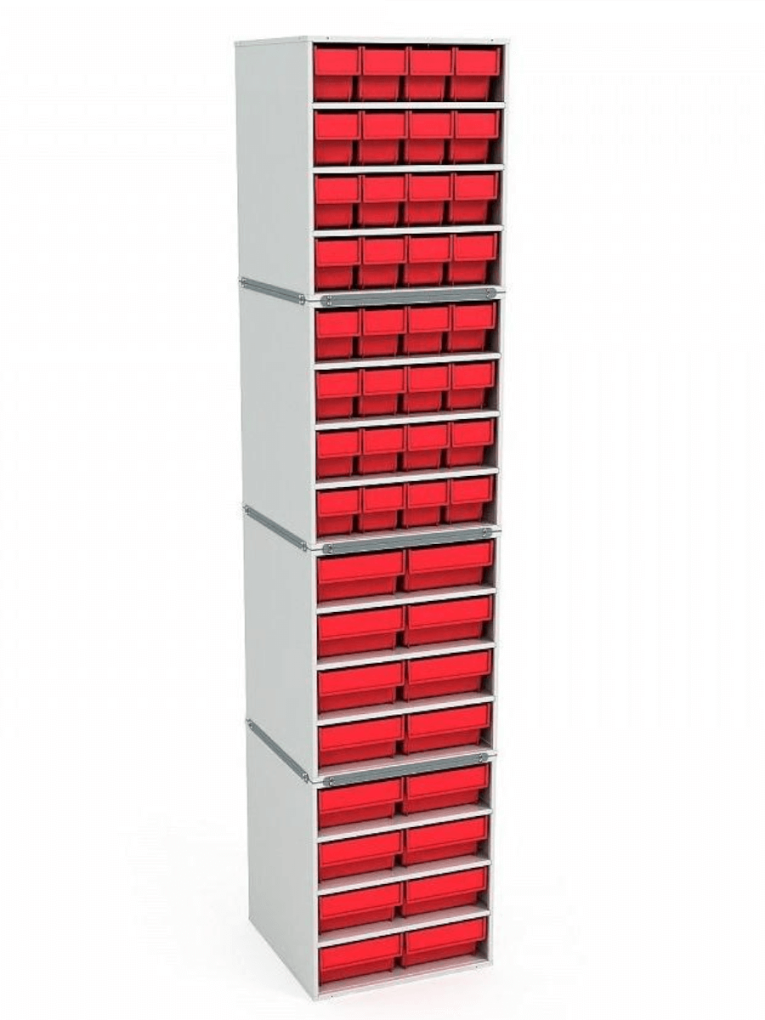 Стационарная кассетница ДиКом (на 4 яруса) купить в Воронеже