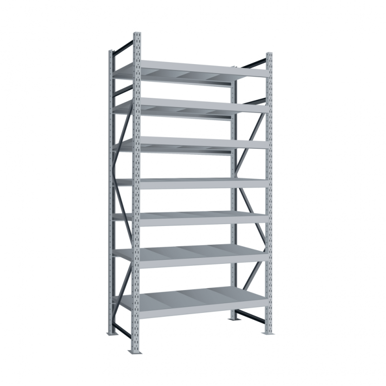 Стеллаж грузовой Диком СТ-051 2500х1800х850 с 7 ярусами купить в Воронеже