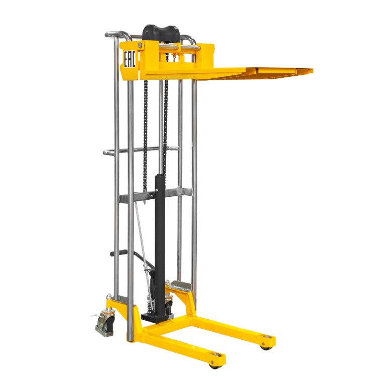 Ручной гидравлический штабелер PJ4150 (400 кг; 1,5 м; с вилами и площадкой) SMARTLIFT (SMART) купить в Воронеже Ручной гидравлический штабелер PJ4150 (400 кг; 1,5 м; с вилами и площадкой) SMARTLIFT (SMART) купить в Воронеже