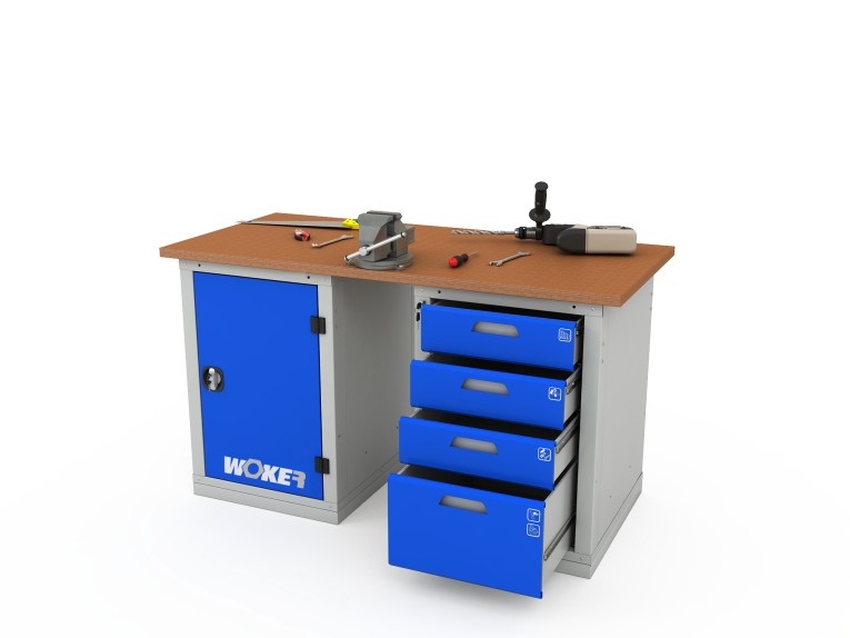 Верстак двухтумбовый WOKER PRO 2104.1200 купить в Воронеже Верстак двухтумбовый WOKER PRO 2104.1200 купить в Воронеже