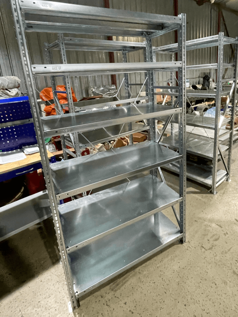 Стеллаж MS U 3000x1000x300 4 полки (300 кг, перф) купить в Воронеже