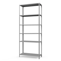 Стеллаж ТС Лайт с перф. полками 2000х1200х400 6 полок